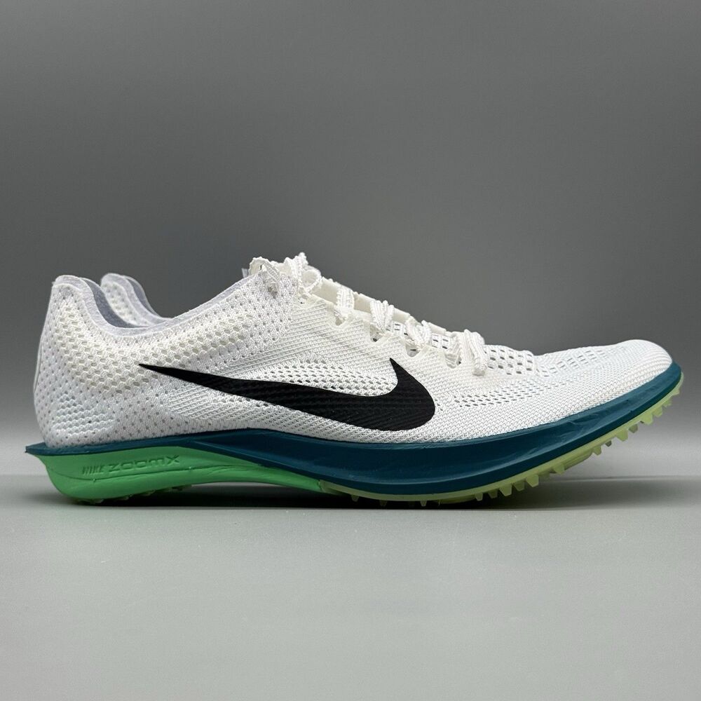 Nike ZoomX Dragonfly 2 White Bright Spruce Black Size 6 Men's FD8413-102 New